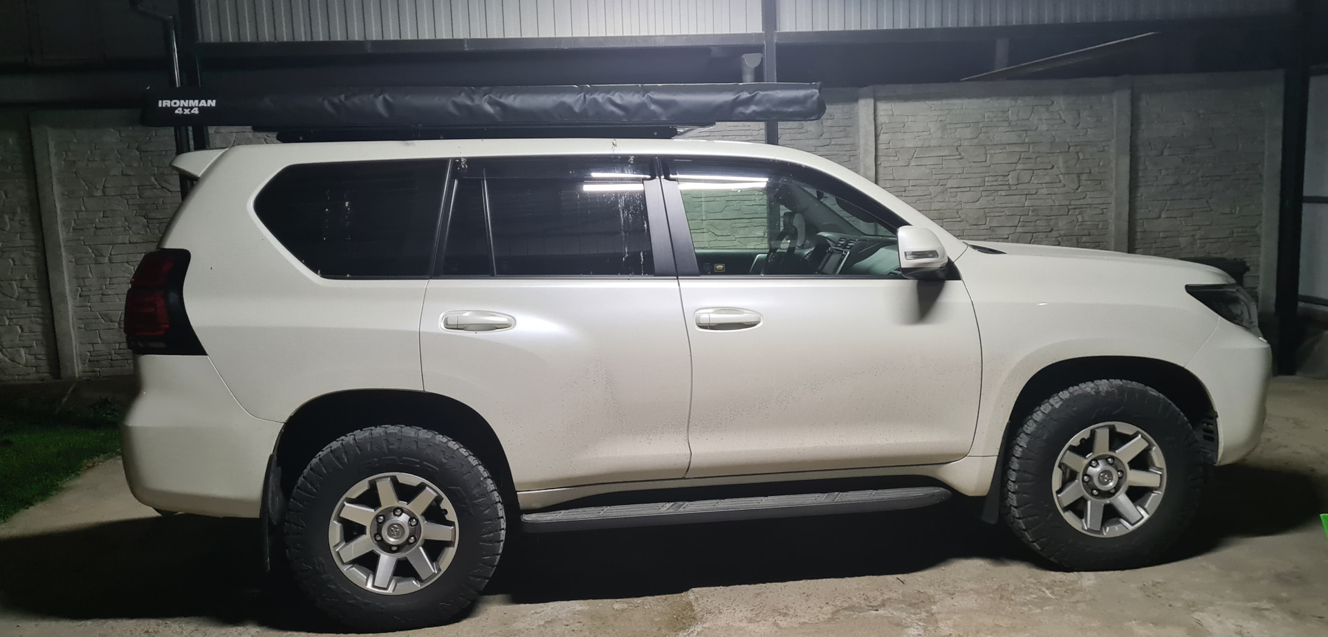 Установка тент маркиза — Toyota Land Cruiser Prado 150-series, 2,8 л ...