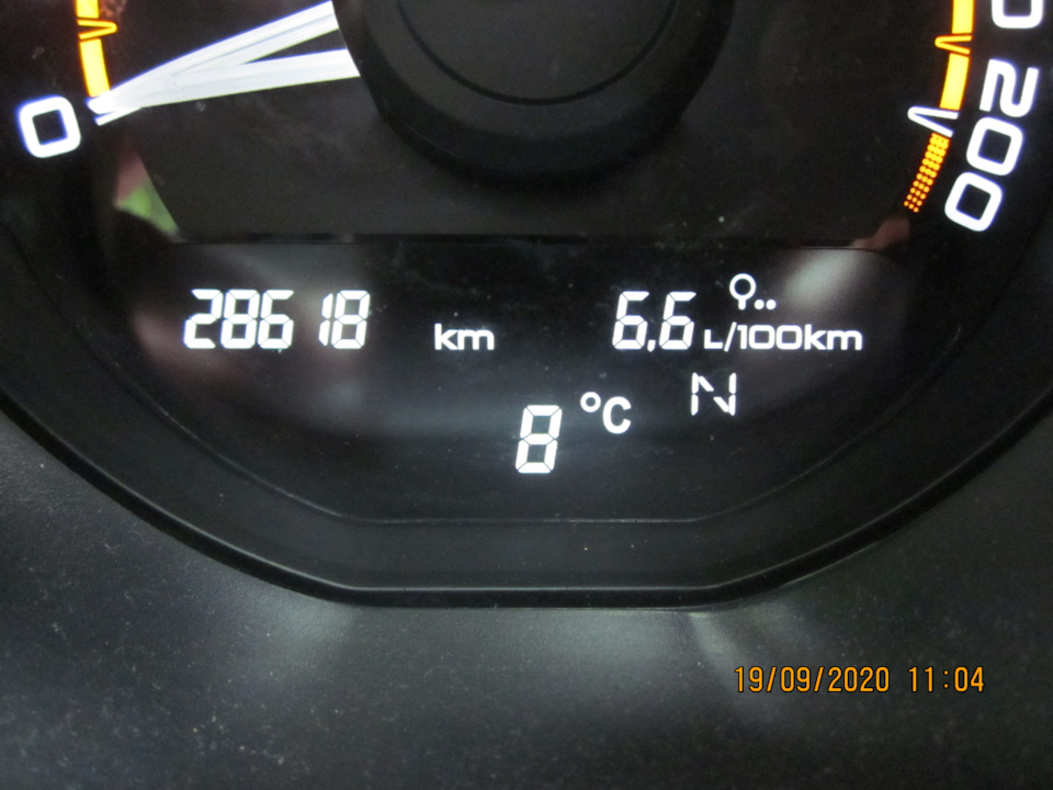 Пробег, на котором обновился с версии 9.790 до версии 9.920 — Lada Vesta SW (1G)