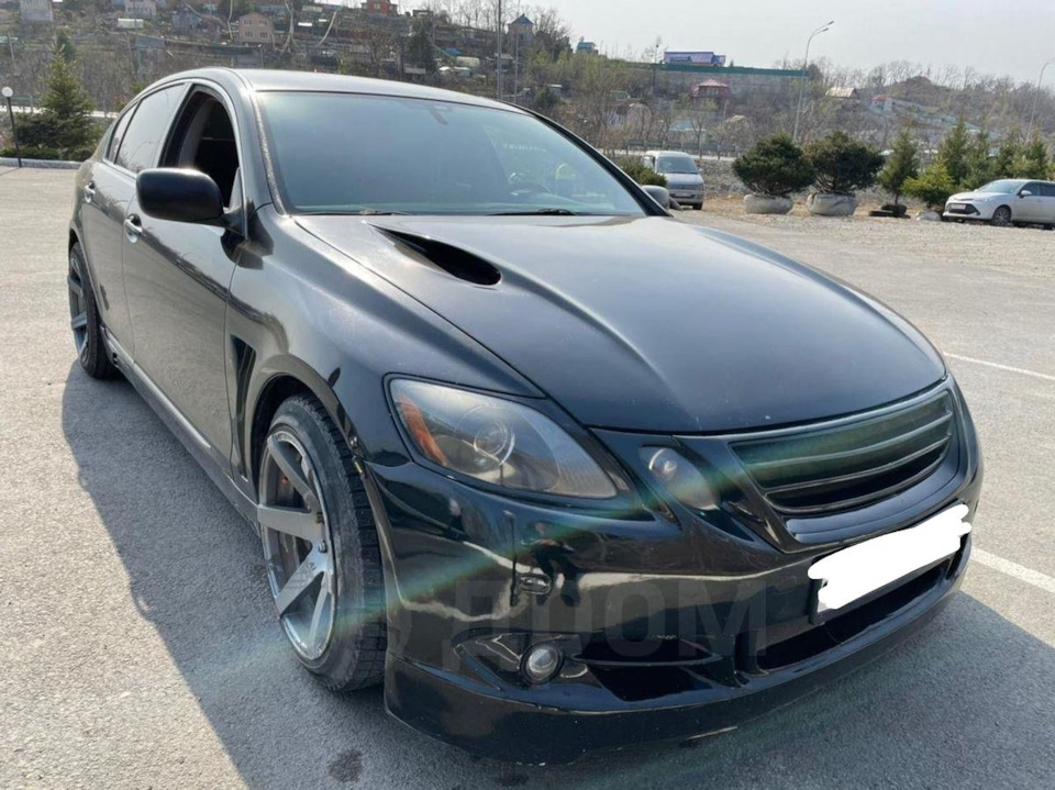 капот на лексус gs300