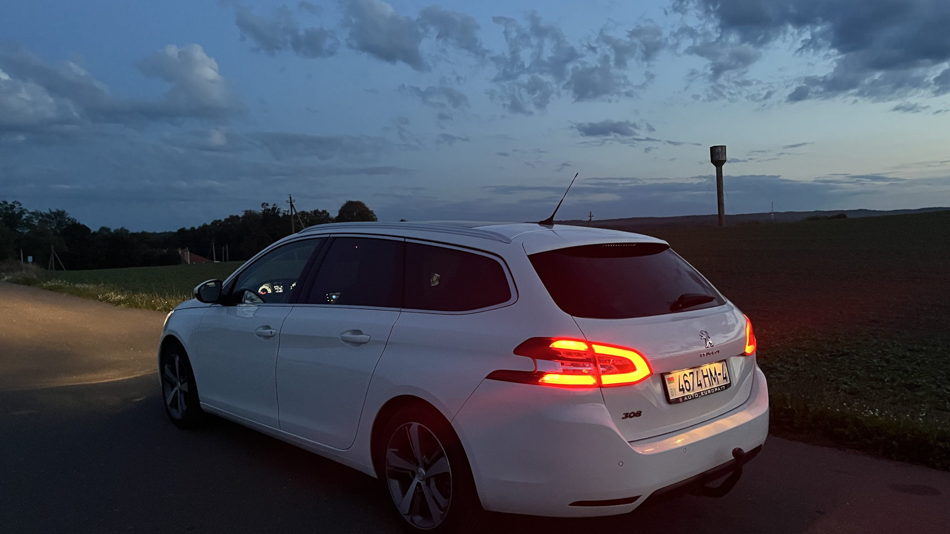 Peugeot 308 SW (2G) 1.5 дизельный 2019 | «Белый лев» на DRIVE2