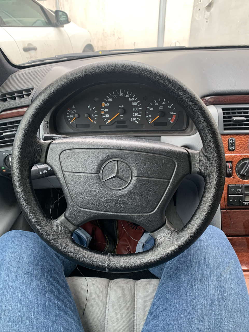 Немного эстетики — Mercedes-Benz E-class (W210), 2 л, 1996 года | просто  так | DRIVE2