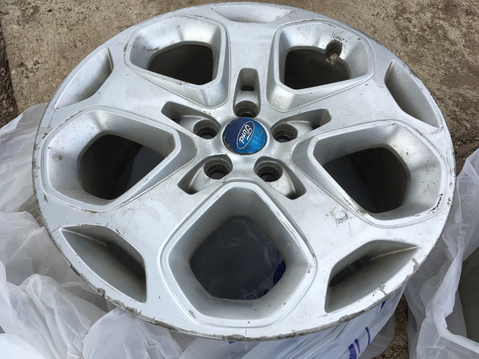 Порошковая Покраска зимних дисков R18 Мондео 4 — Ford Mondeo IV, 2,3 л ...