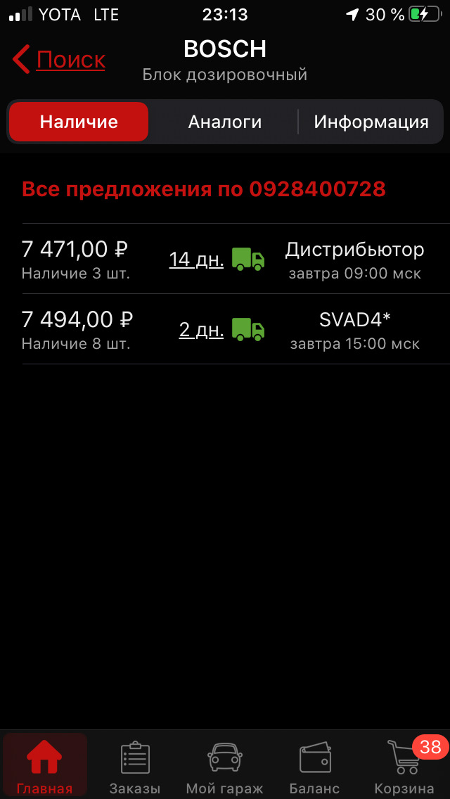 0928400728 Дозировочный блок BOSCH | Запчасти на DRIVE2