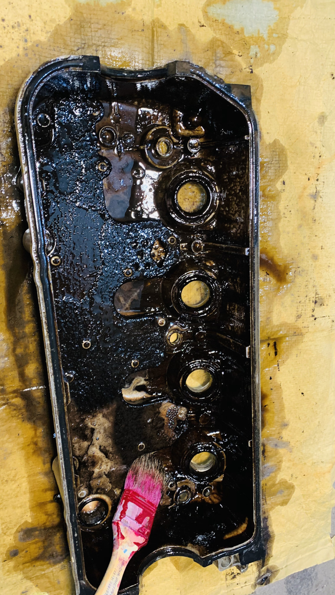 Чем почистить клапанную крышку — Honda Civic Fastback (6G), 1,6 л, 1998 ...