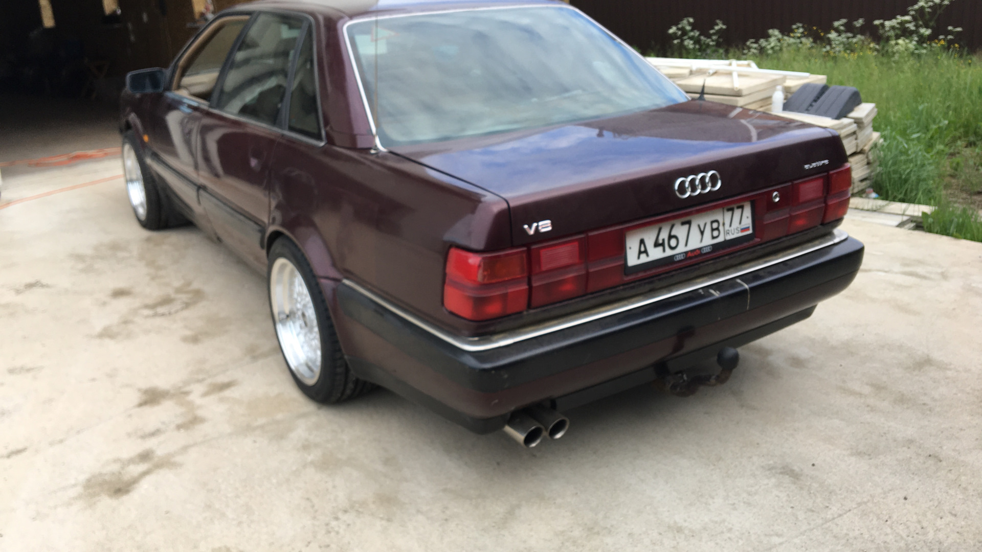 Audi V8 3.6 бензиновый 1991 | Машина для души! на DRIVE2