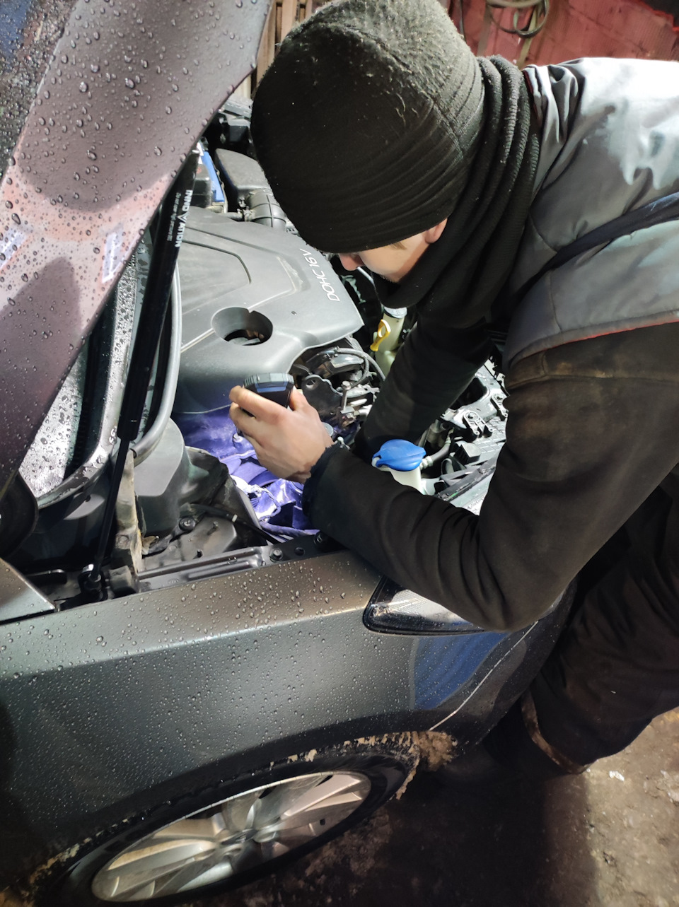 Замена ролика приводного механизма плюс люфт в новой помпе — KIA Cerato ...