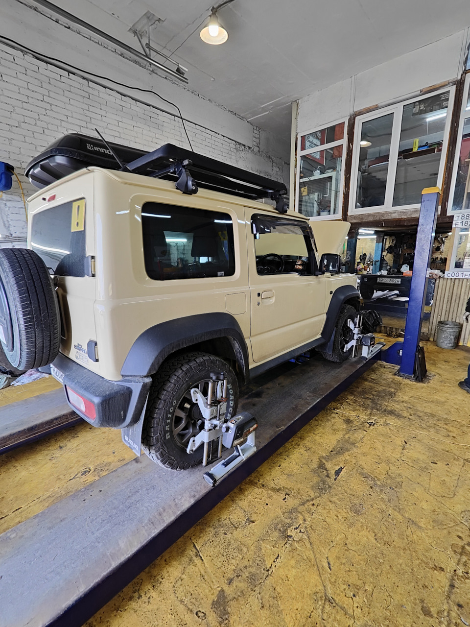 Итоги сход-развала или кривой руль часть 2 — Suzuki Jimny (4G), 1,5 л ...