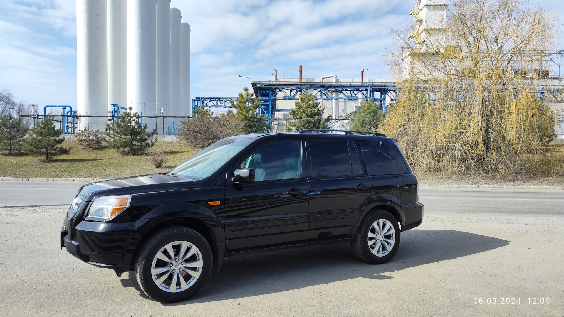 Honda Pilot (1G) 3.5 бензиновый 2007 | Т-90АС на DRIVE2