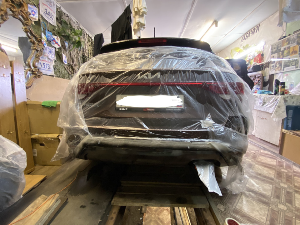 Немного колхоза — KIA Rio X, 1,6 л, 2022 года | своими руками | DRIVE2