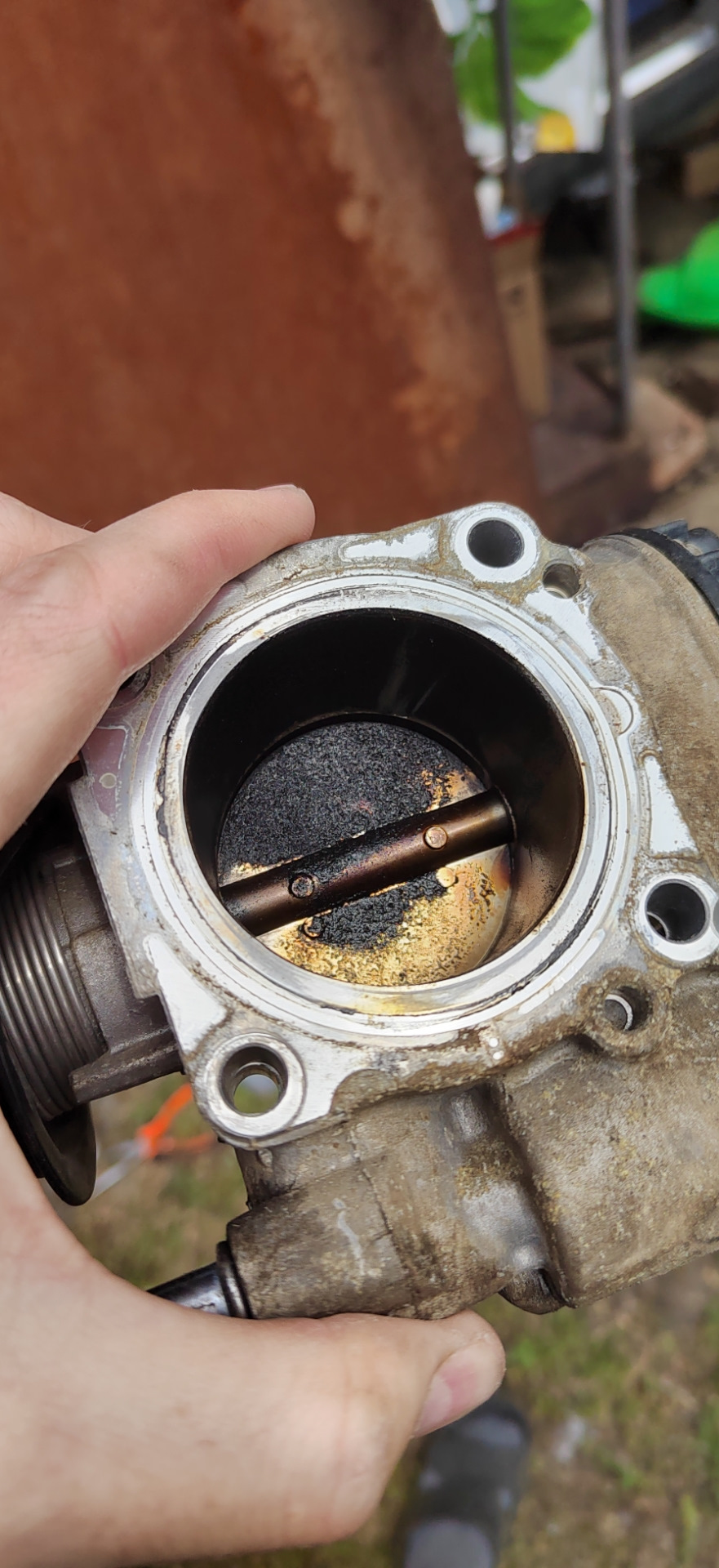 Промывка дросселя и форсунок — Chevrolet Lacetti Sedan, 1,6 л, 2008 ...