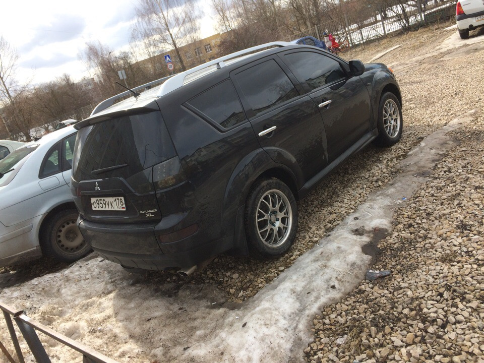 Мы на лете + новая решётка радиатора — Mitsubishi Outlander XL, 2,4 л ...