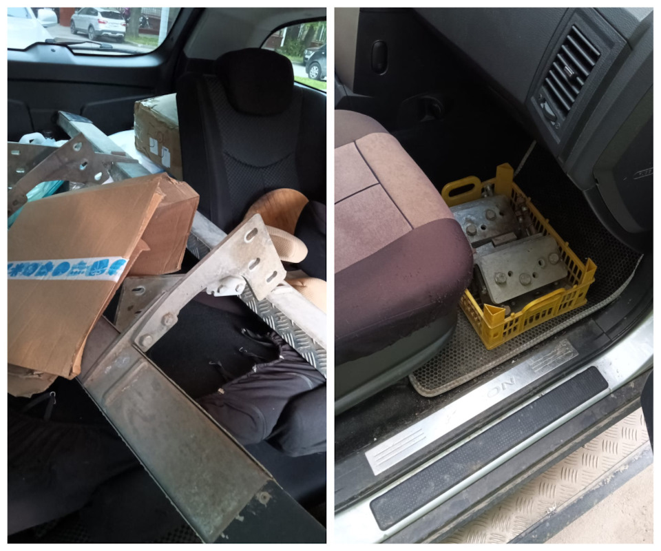 Пороги у Димона в машине — SsangYong Kyron