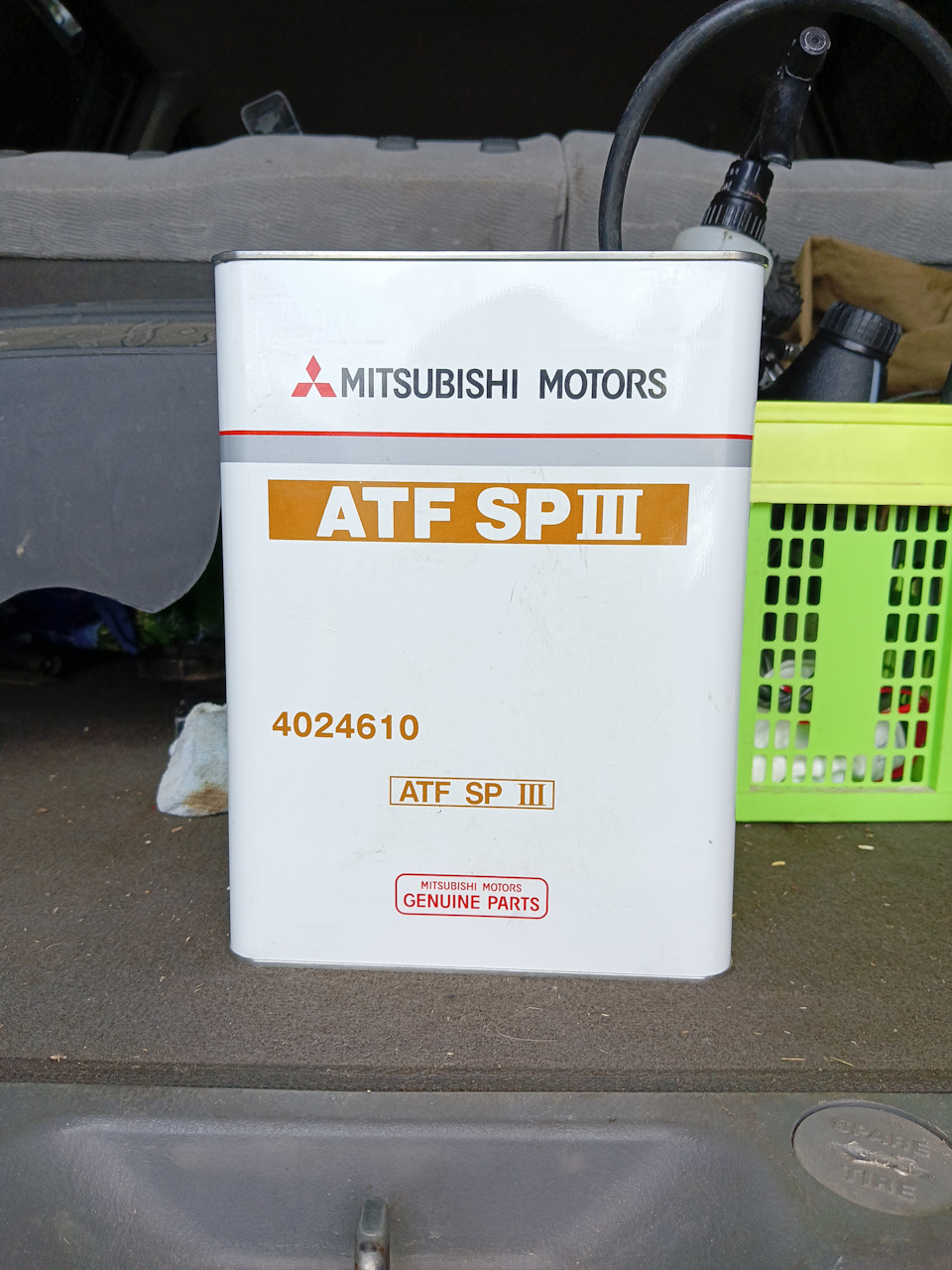 4024610 Масло трансмиссионное DiaQueen ATF SP-III, 4л Mitsubishi ...