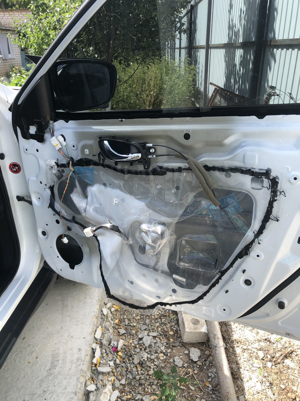 Штатная шумоизоляция 🤦‍♂️ — Nissan X-Trail III (t32)