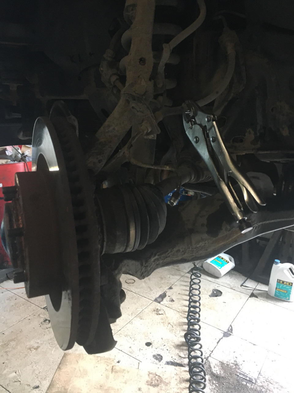 Суппорта — Toyota Land Cruiser Prado 150-series, 3 л, 2011 года ...