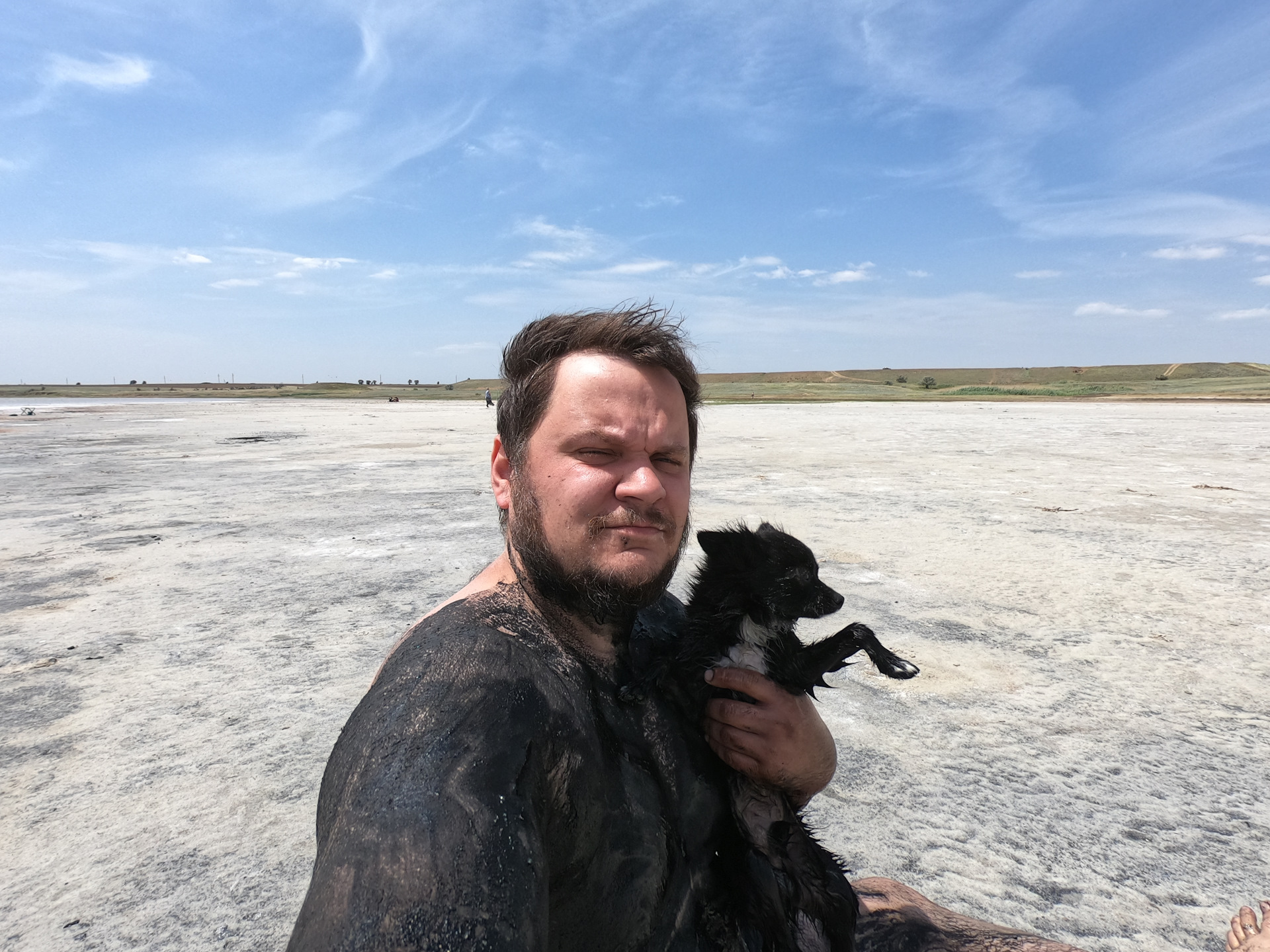Черная грязь соленое озеро Светлоград