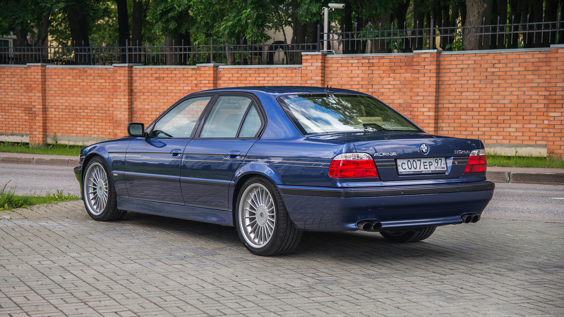 Alpina B12 (E38) 6.0 бензиновый 1999 | Geneva`99 на DRIVE2