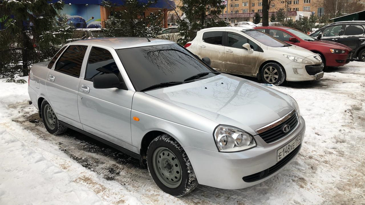 Lada Приора седан 1.6 бензиновый 2012 | из под деда на DRIVE2