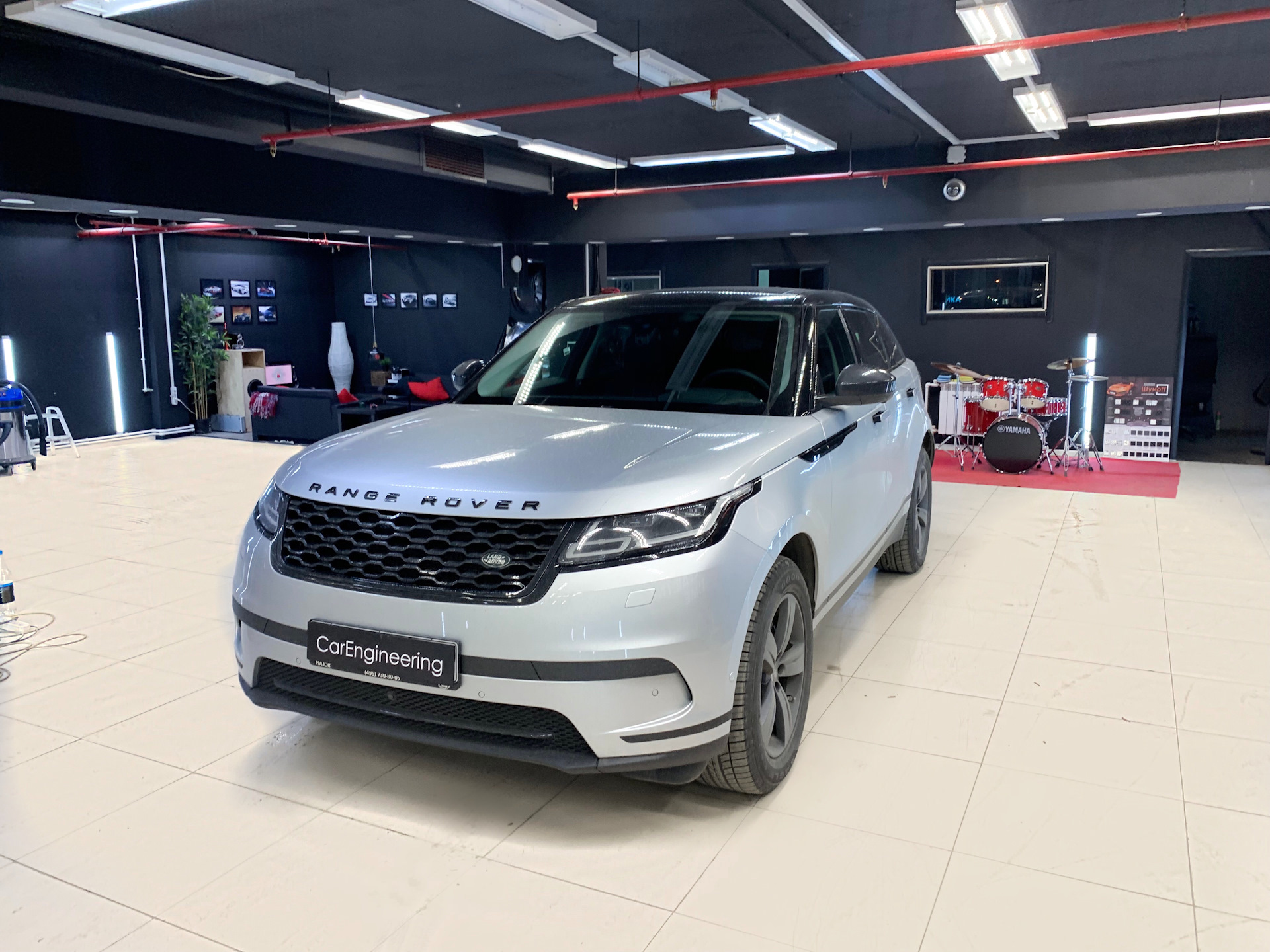 Шумоизоляция Range Rover Velar. Цена шумоизоляции Рендж Ровер Вилар —  Carengineering (КарИнжиниринг) на DRIVE2