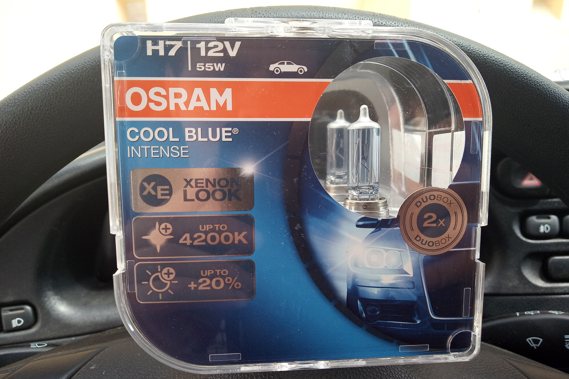 Лампы cool blue. Лампа Osram cool Blue intense h7. Осрам кул Блю Интенс. Нива Шевроле галогенные лампы ближнего. Лампочки Osram cool Blue intense +100%.