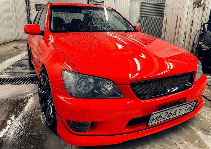 Полировка фар toyota altezza