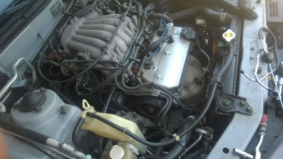 Стучит ролик ГРМ — Mitsubishi Galant (8G), 2,5 л, 2003 года | поломка ...