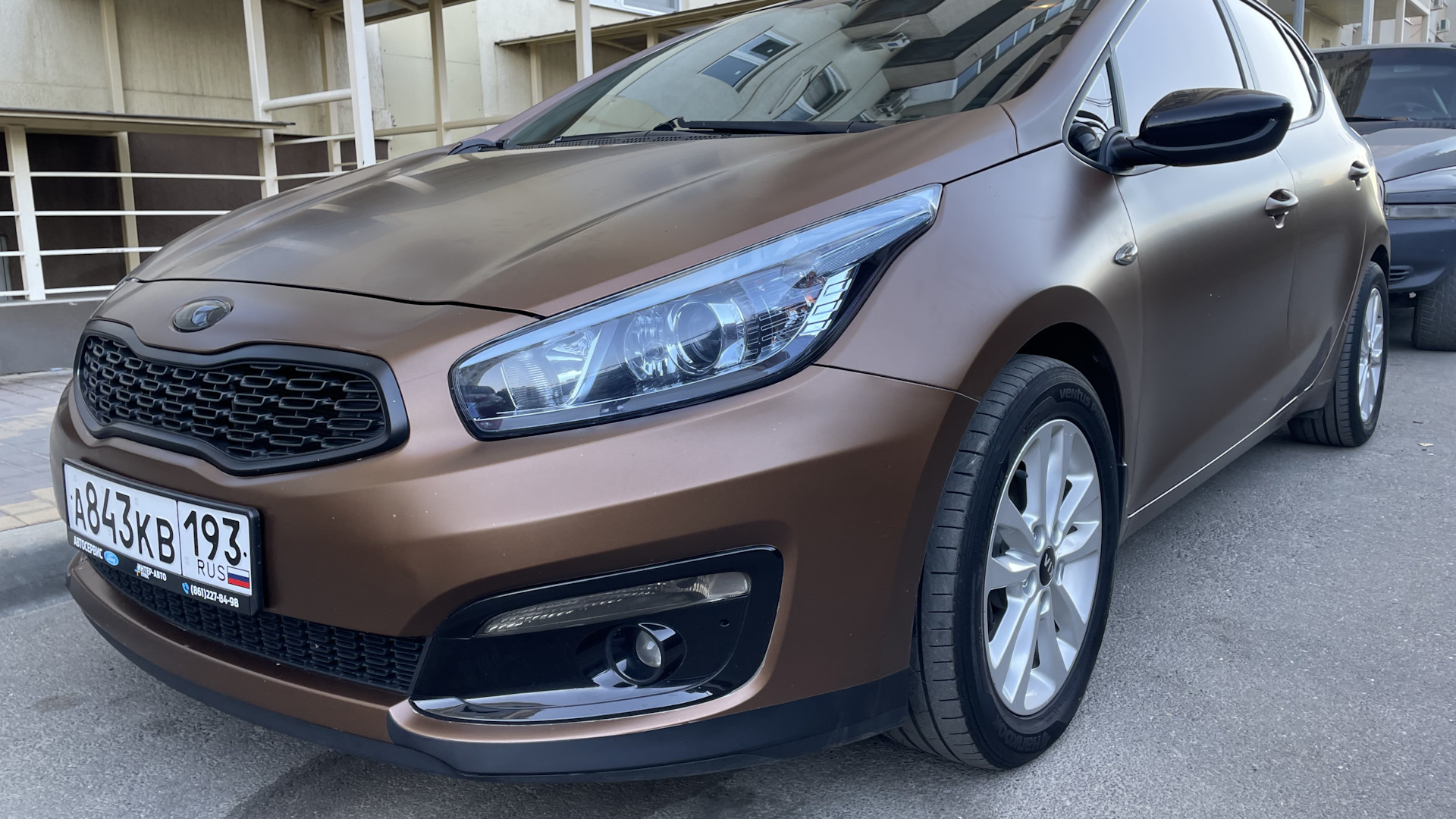 KIA Ceed (2G) 1.6 бензиновый 2016 | Бронзовый ДжеДай на DRIVE2