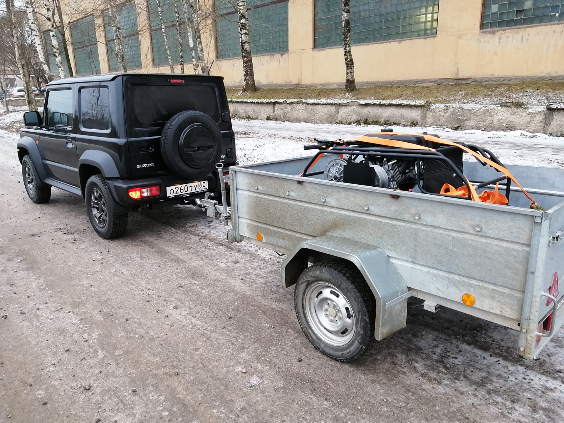 Jimny и прицеп — Suzuki Jimny (2018), 1,5 л, 2020 года | другое | DRIVE2