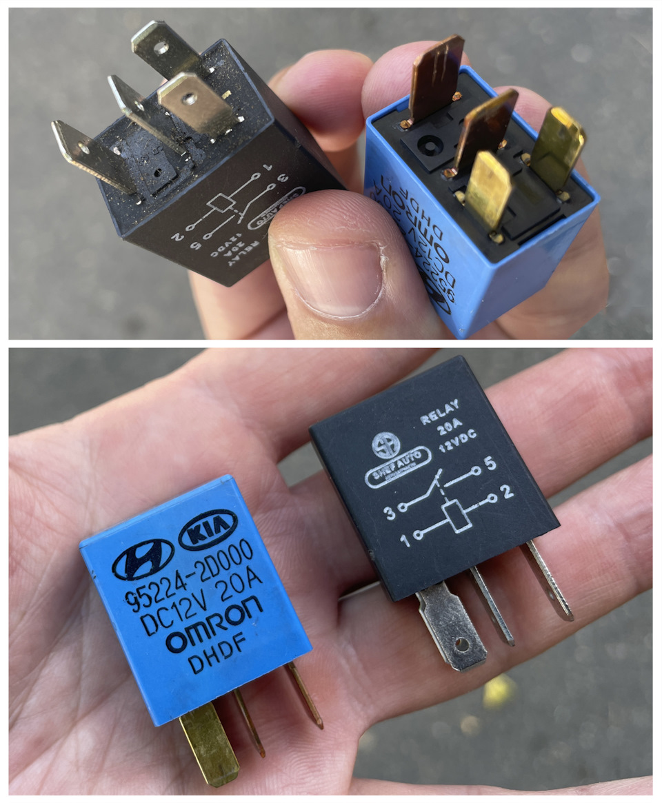 Наша раша внатуре — Hyundai Accent (2G). Запчасти на фото: DC12V20A