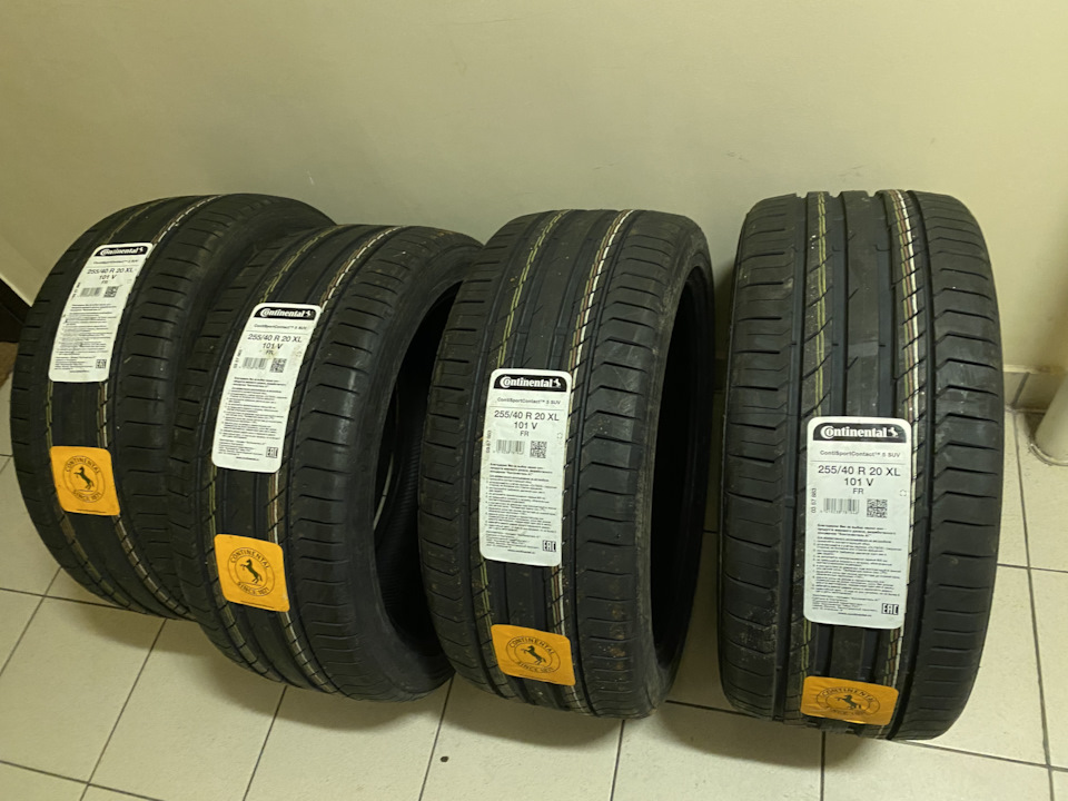 Покупка летней резины Continental ContiSportContact 5 255/40 R20 ...