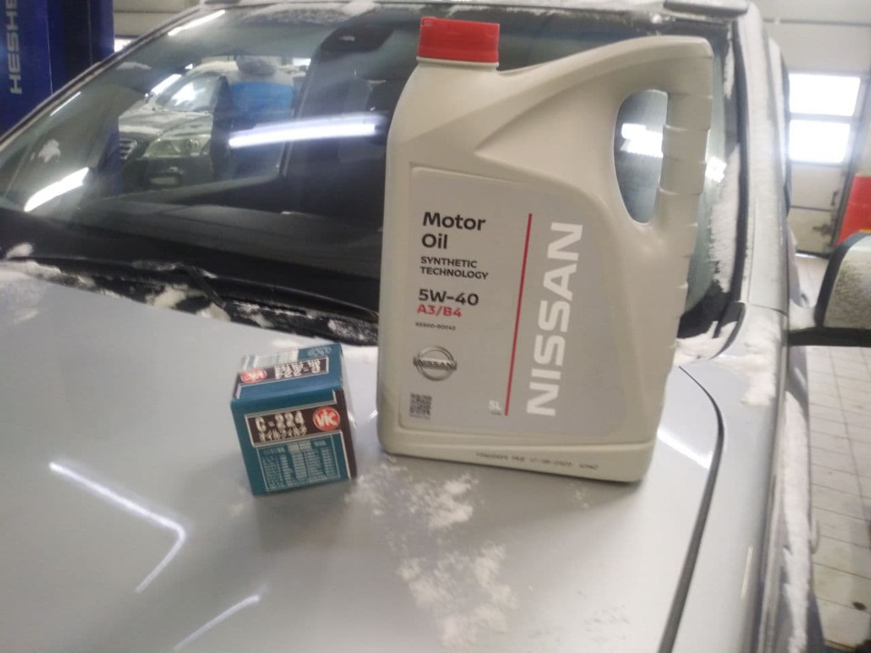 7. Замена масла в двигателе — Nissan X-Trail II (t31), 2 л, 2014 года ...