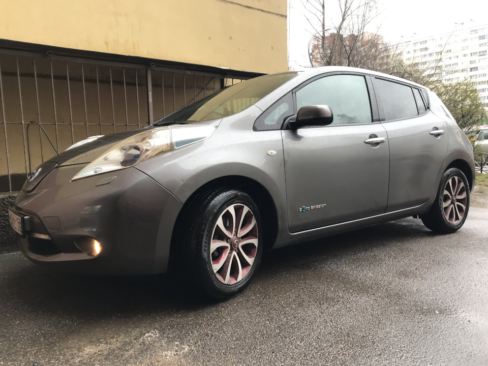 Китайская резина. — Nissan Leaf (1G), 2013 года | шины | DRIVE2