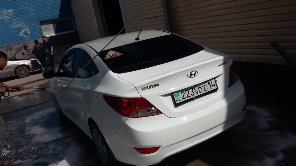 Для себя — Hyundai Accent (4G), 1,6 л, 2014 года | запчасти | DRIVE2