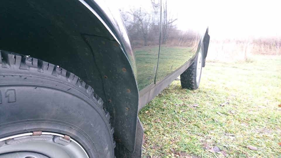 Шины за пределы арок не выступают. — Lada 4x4 3D