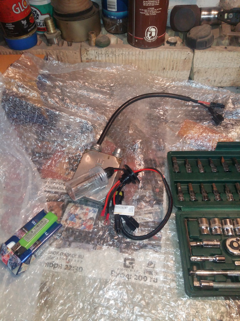 Сломанная ручка двери, ксенон в дальний свет, замена масла. — Lada ...