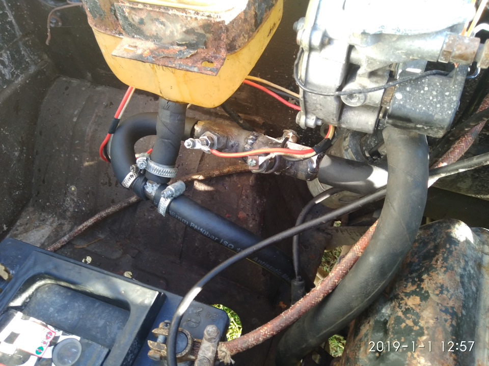 ГБО на стоковый двигатель ЛуАЗ №2 — ЛуАЗ 969, 1,2 л, 1990 года | своими ...