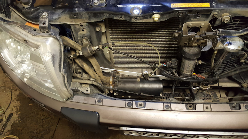 Установил оттопитель Эберспехер гидроник — Mitsubishi Pajero (4G), 3 л ...