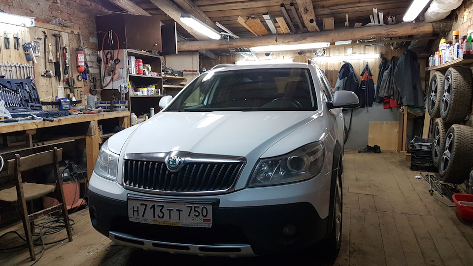 Вибрация в руль на 130 км/ч — Skoda Octavia Scout A5 Mk2, 1,8 л, 2012 ...