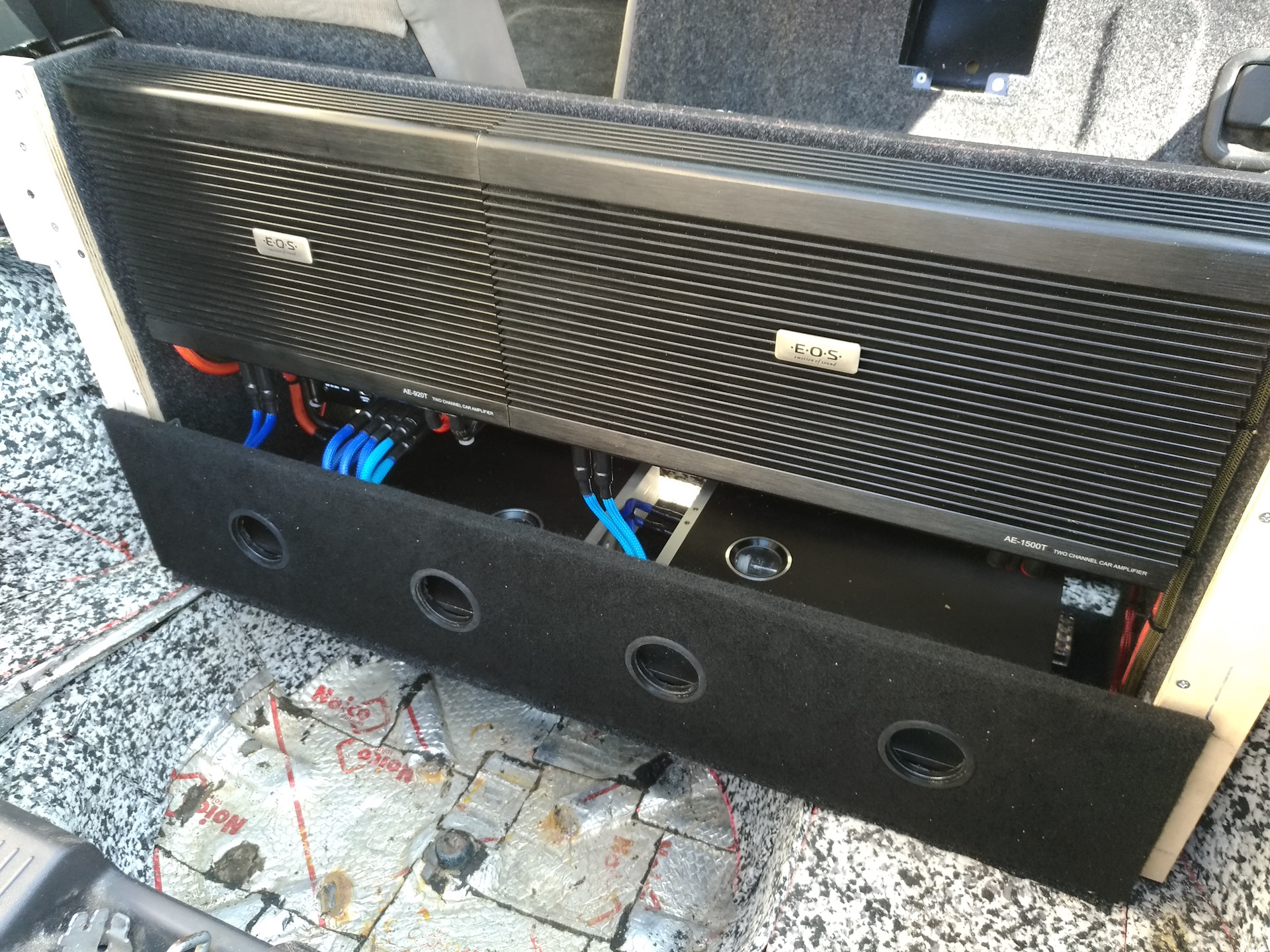 Усилители звука в багажник ВАЗ 2112