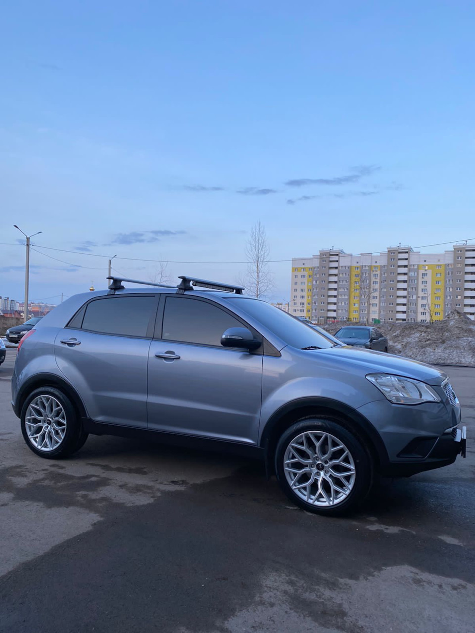 Поставил диски — SsangYong Actyon (2G), 2 л, 2012 года | колёсные диски |  DRIVE2