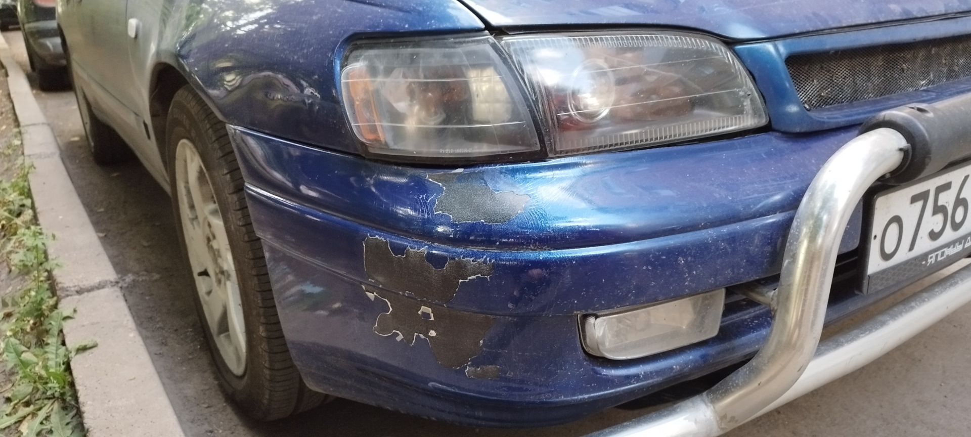 Как снять бампер тойота карина Красим бампер или перекупские движения - Toyota Carina E, 1,6 л, 1995 года своим