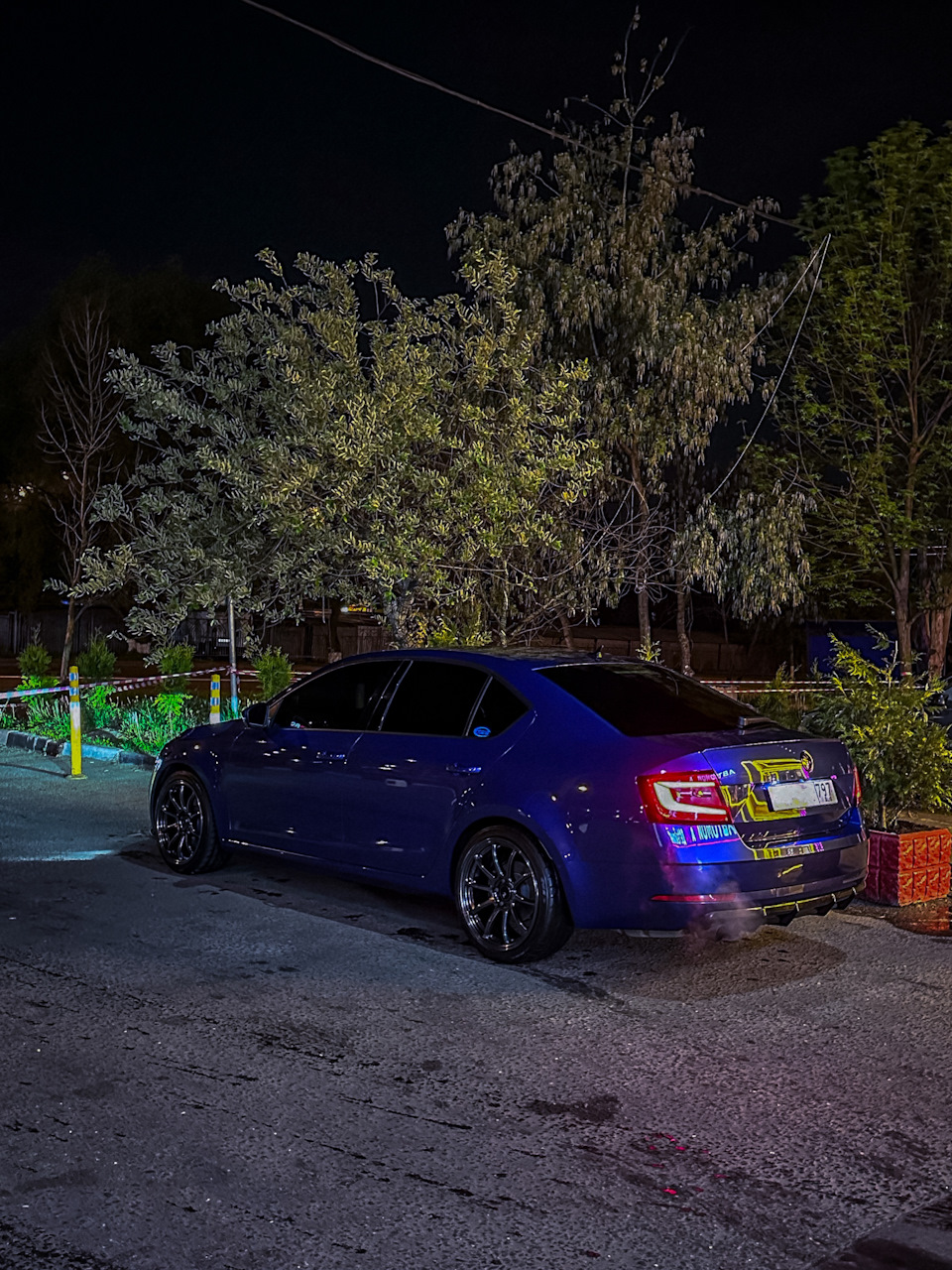 Диффузор копия Rieger🌚 — Skoda Octavia A7 Mk3, 1,8 л, 2019 года ...