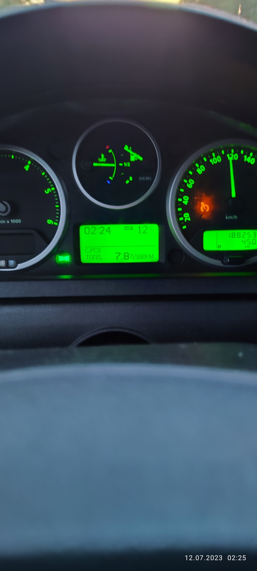 Неожиданный расход топлива — Land Rover Discovery III, 2,7 л, 2008 года ...