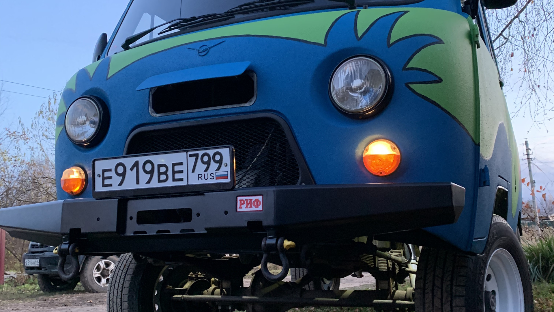 УАЗ 3909 2.9 бензиновый 2003 | «THE MYSTERY MACHINE» на DRIVE2