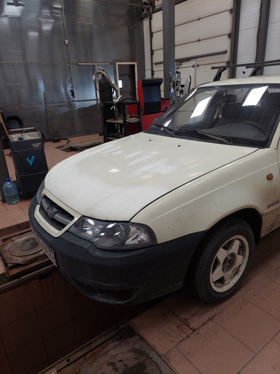 Сход развал и прокатка диска. — Daewoo Nexia (N150), 1,6 л, 2012 года ...