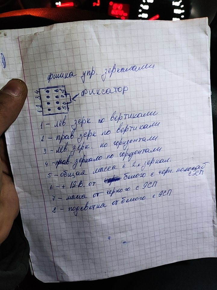 Распиновка блока управления зеркалами лада гранта - HQarch