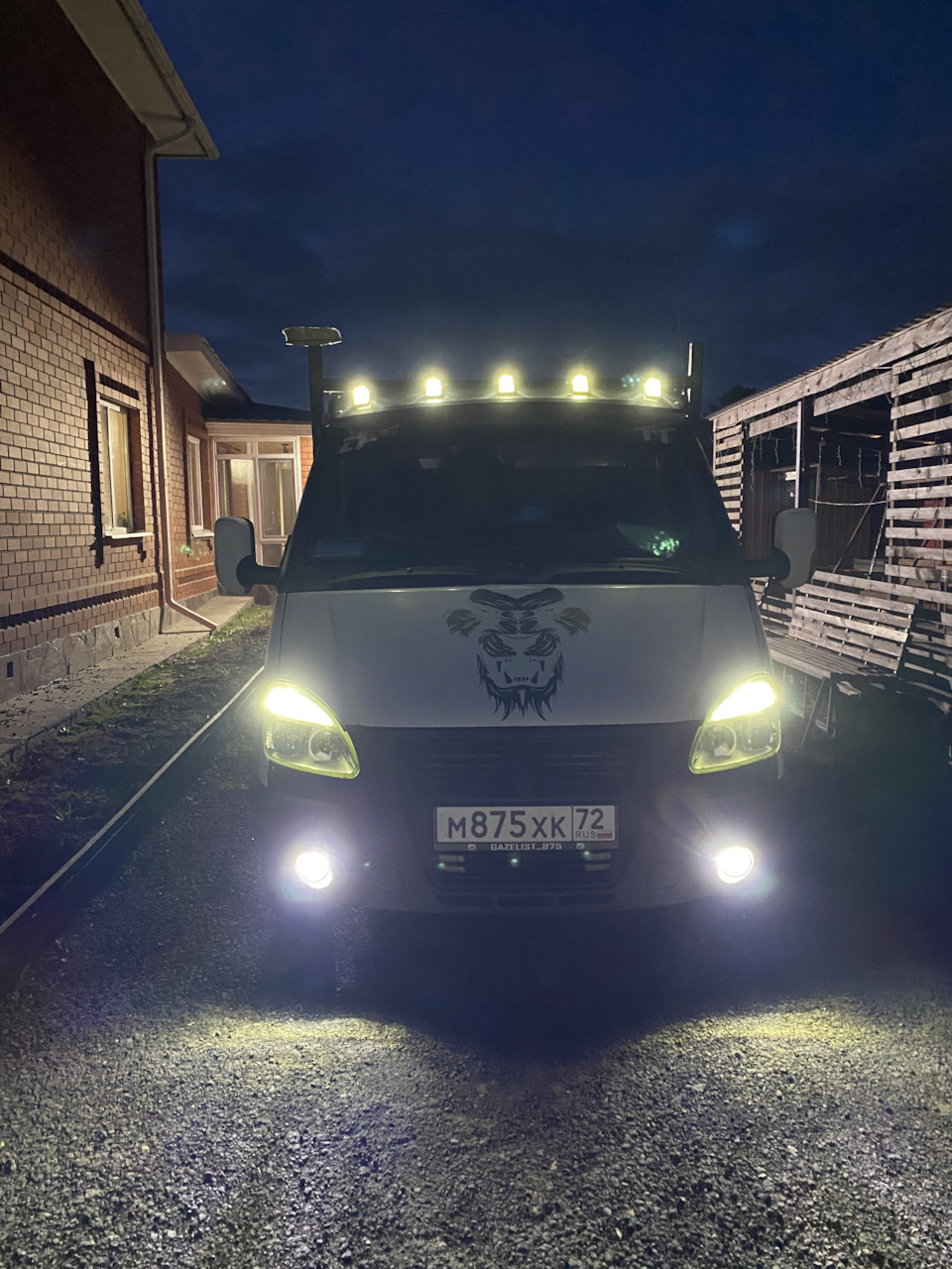 Новый бампер — ГАЗ Газель, 2,7 л, 2007 года | тюнинг | DRIVE2