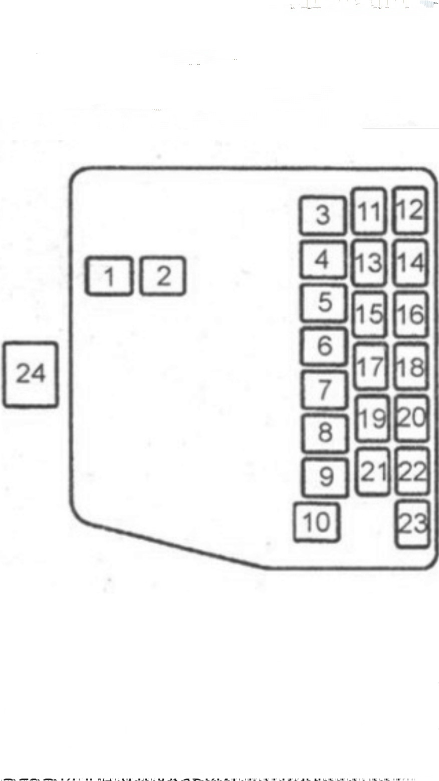 Схема блока предохранителей Мазда 626