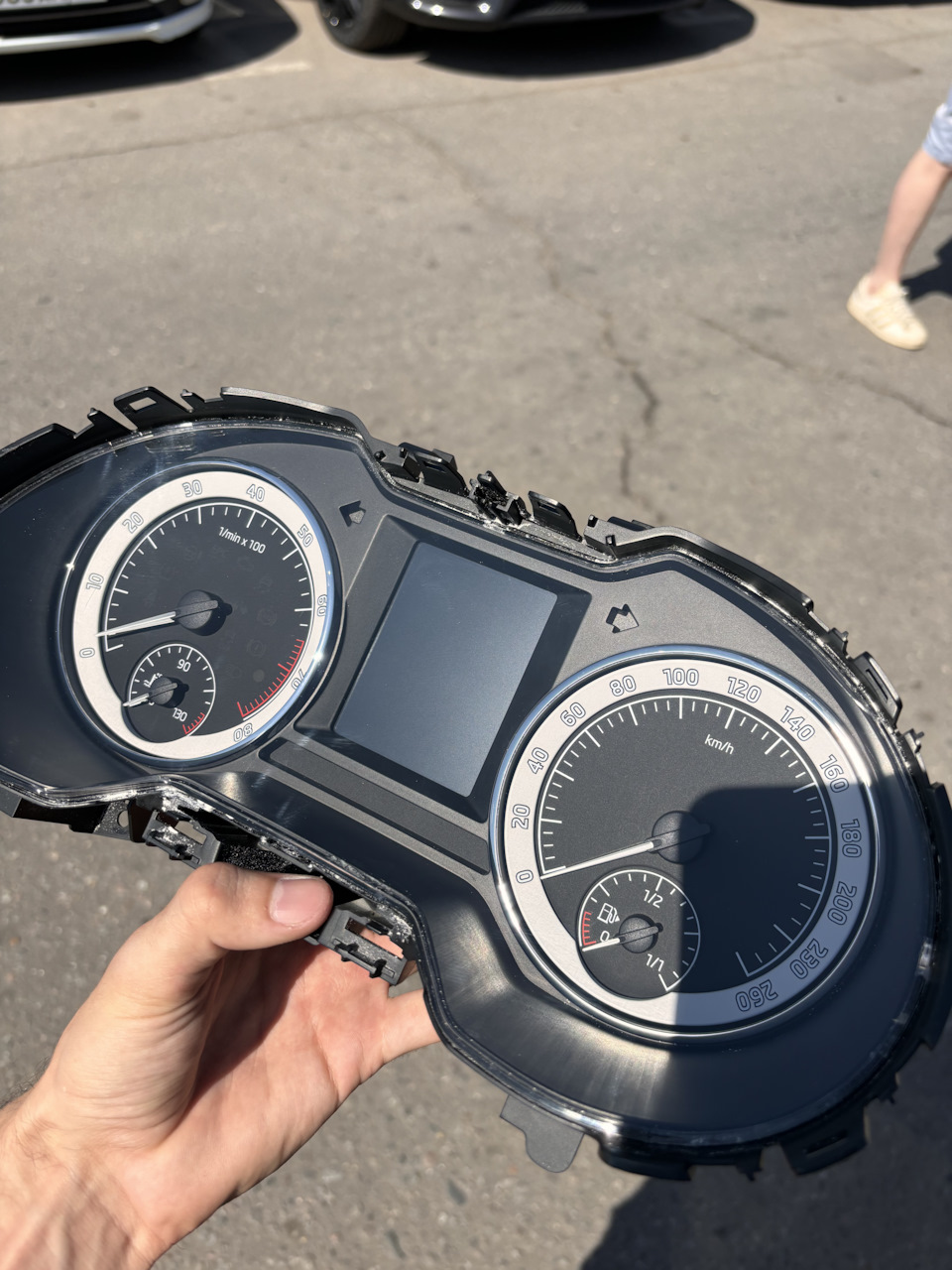 Полировка панели приборов(как всегда все через ж…) — Skoda Octavia A7 ...