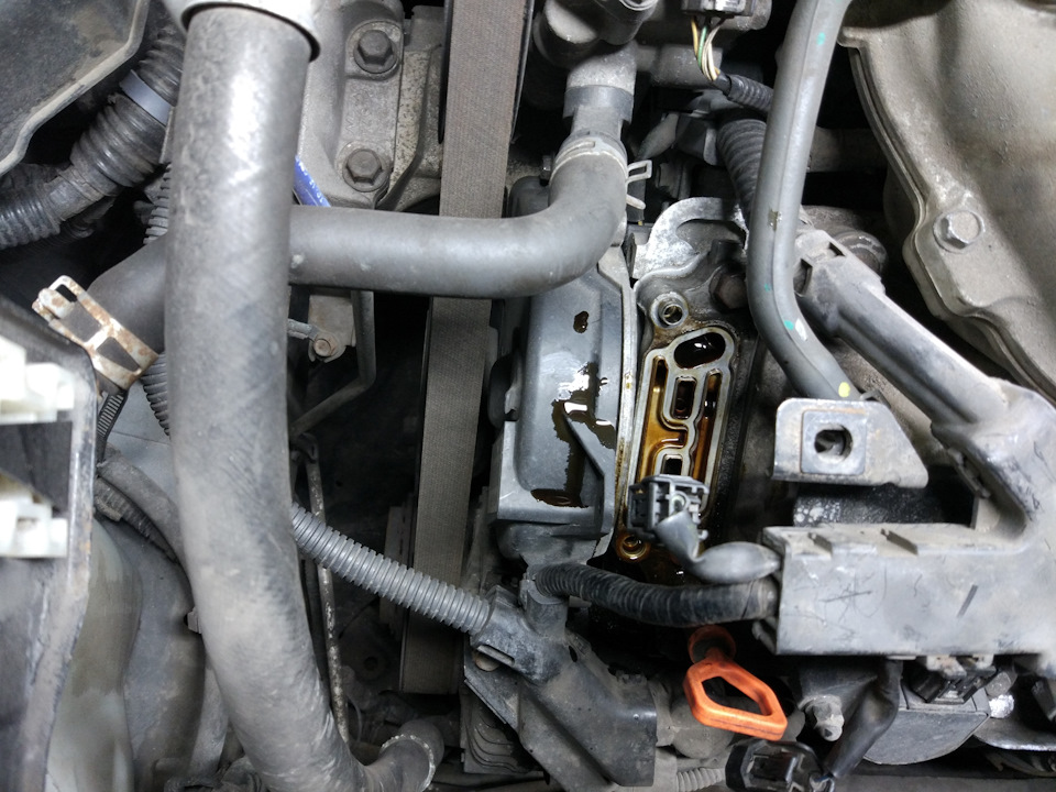 Замена прокладки блока vcm — Honda Pilot (2G), 3,5 л, 2008 года | визит ...